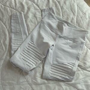 Alo White Yoga Pants